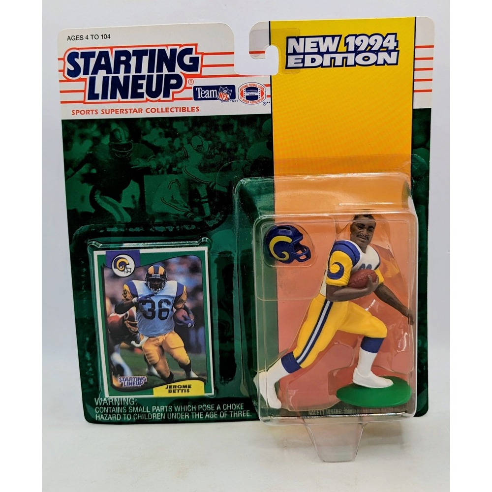 1994 Kenner Starting Lineup Jerome Bettis Los Angeles Rams NFL Figure